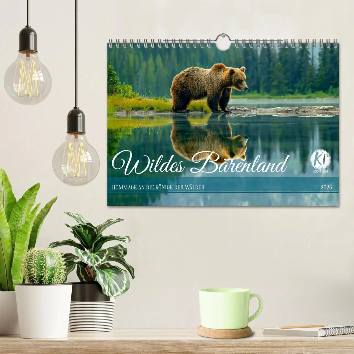 Bild: 9783457337295 | Wildes Bärenland (Wandkalender 2026 DIN A4 quer), CALVENDO...
