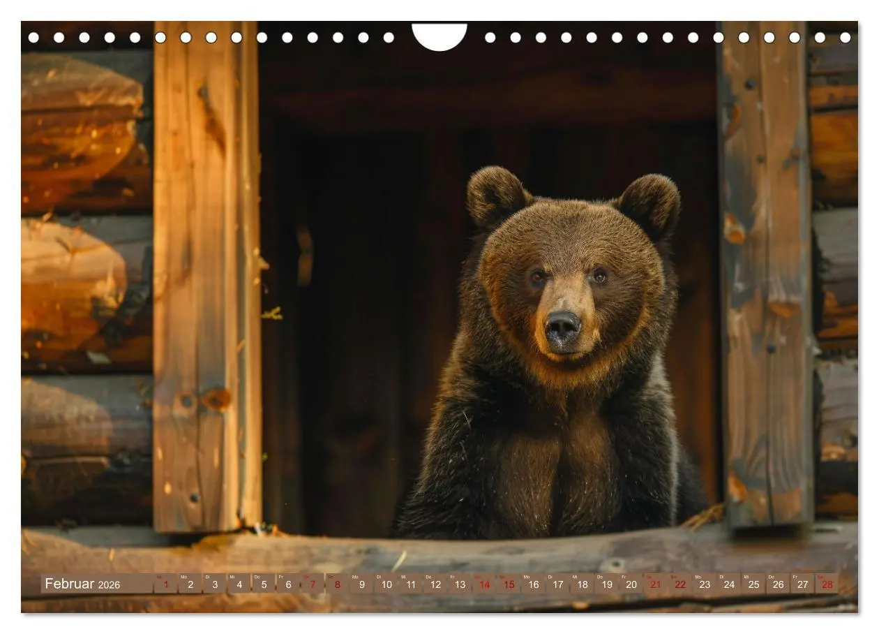 Bild: 9783457337295 | Wildes Bärenland (Wandkalender 2026 DIN A4 quer), CALVENDO...