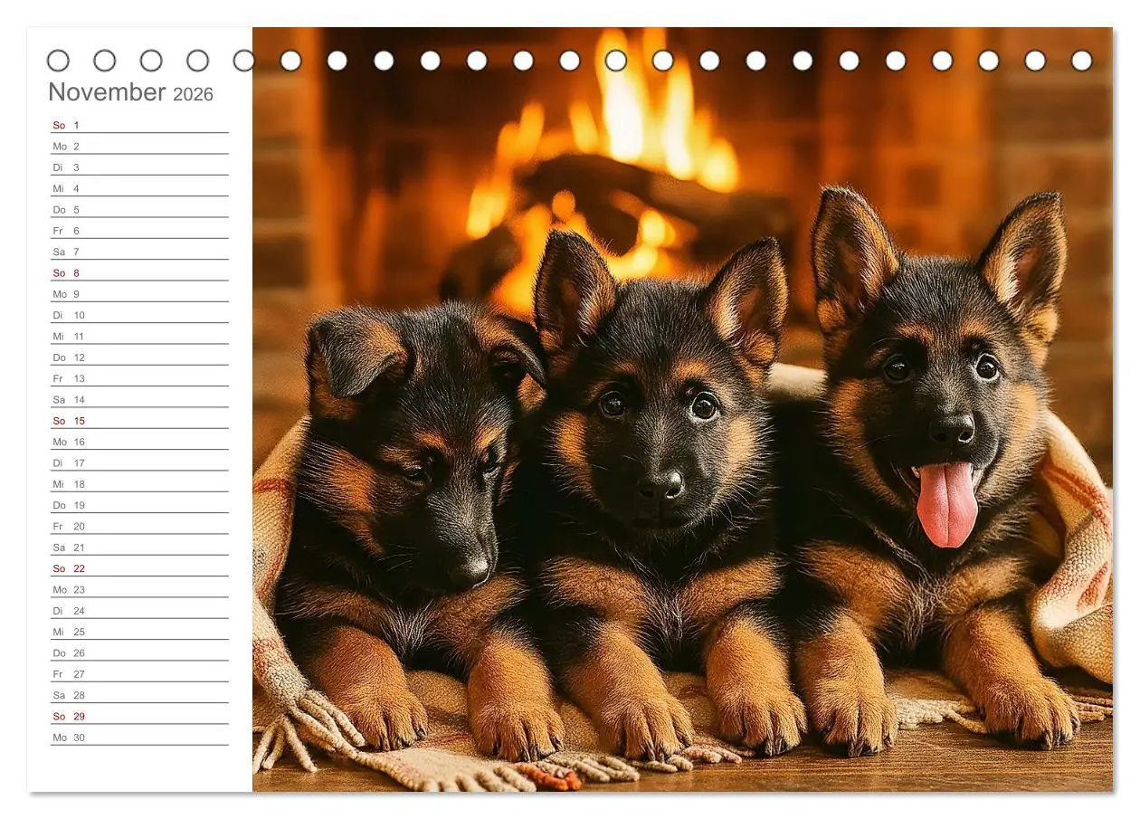 Bild: 9783457647295 | Schäferhundliebe - Deine tägliche Dosis Welpenfreude - ganz ohne...