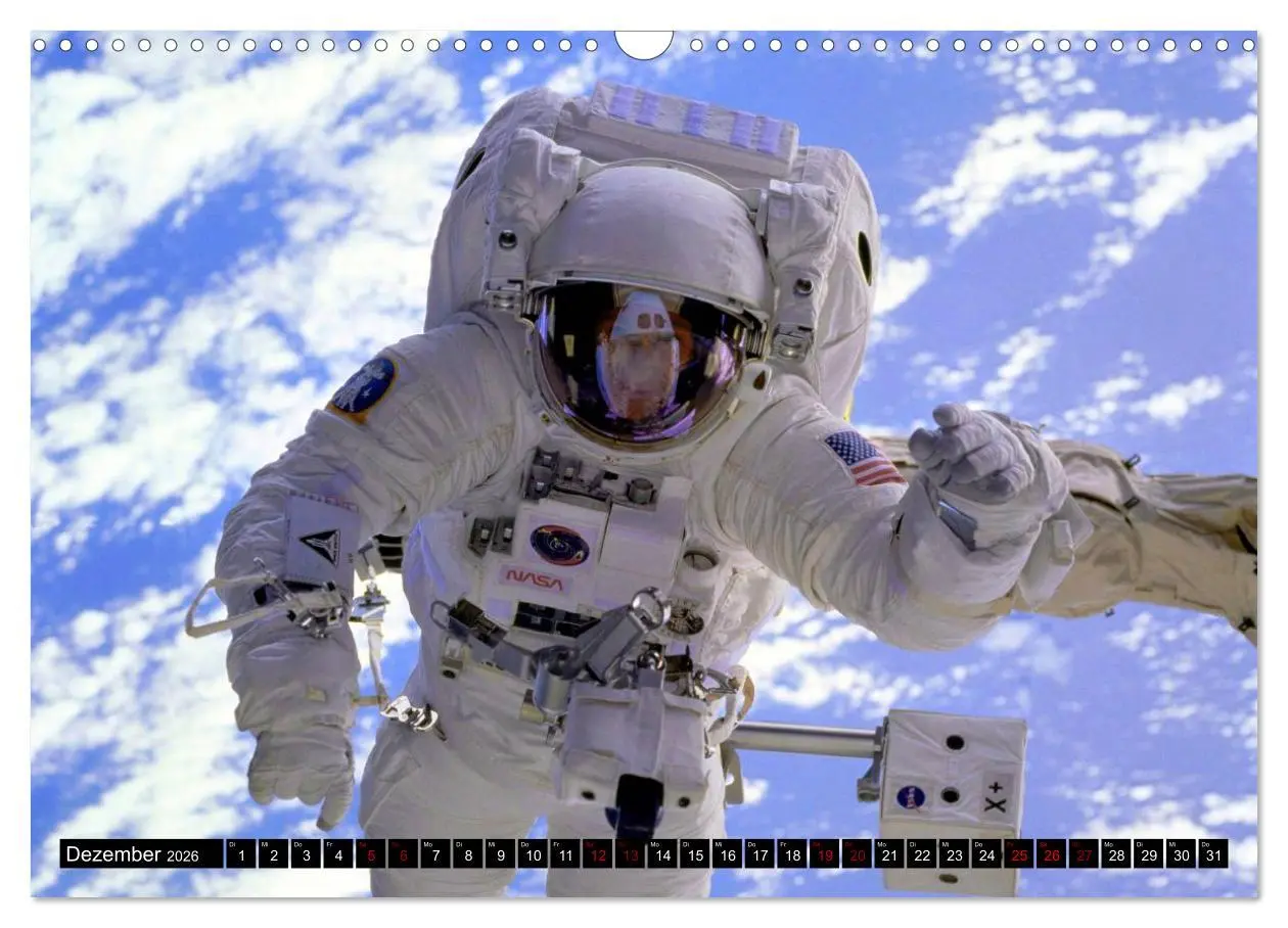 Bild: 9783457887295 | Auftrag im Weltall. Astronauten und Raumfahrt (Wandkalender 2026...