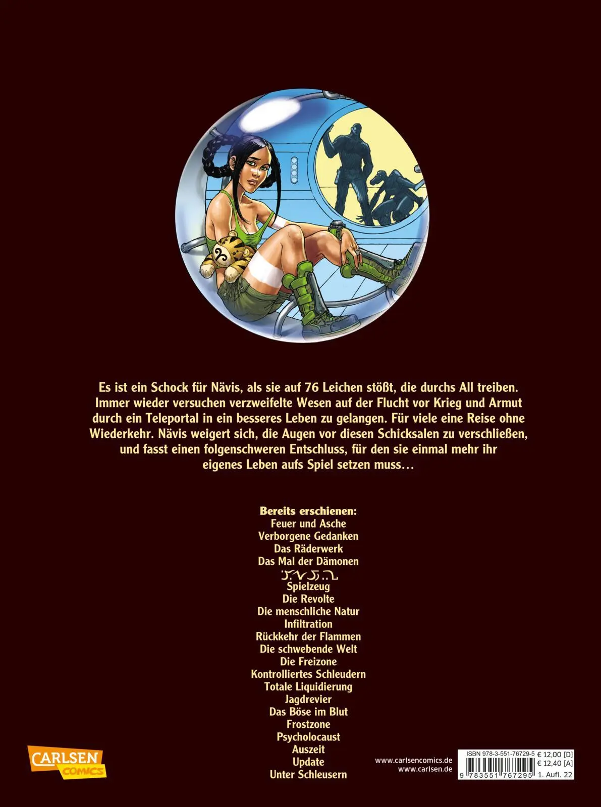 Rückseite: 9783551767295 | Sillage 21: Unter Schleusern | Jean David Morvan (u. a.) | Taschenbuch