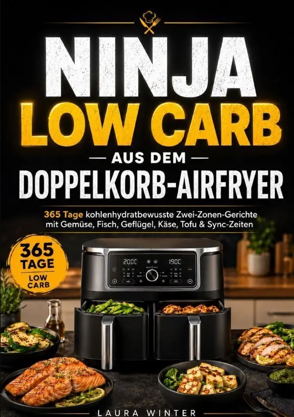 Cover: 9783565487295 | Ninja Low Carb aus dem Doppelkorb-Airfryer | Laura Winter | Buch