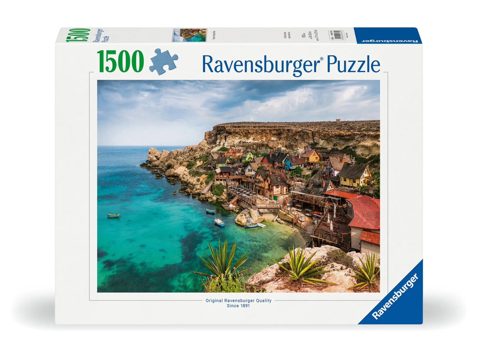 Cover: 4005555007395 | Erwachsenenpuzzle 1500 Teile - Popey Village, Malta | Spiel | 12000739