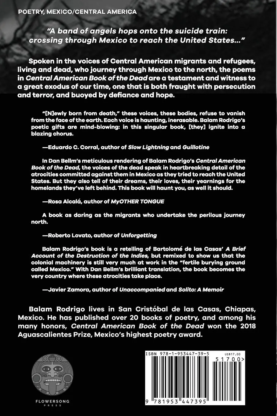 Rückseite: 9781953447395 | CENTRAL AMERICAN BOOK OF THE DEAD | Balam Rodrigo | Taschenbuch | 2023