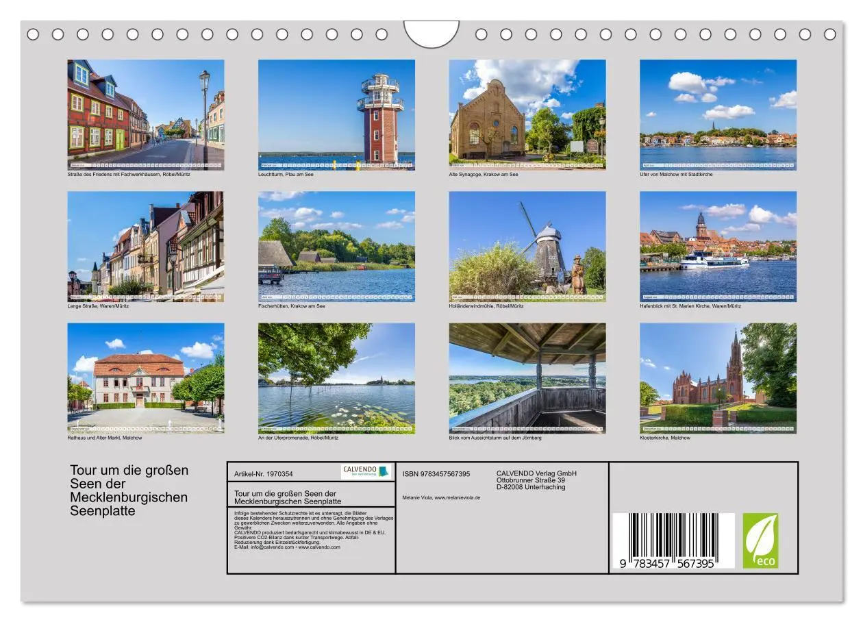 Bild: 9783457567395 | Tour um die großen Seen der Mecklenburgischen Seenplatte...