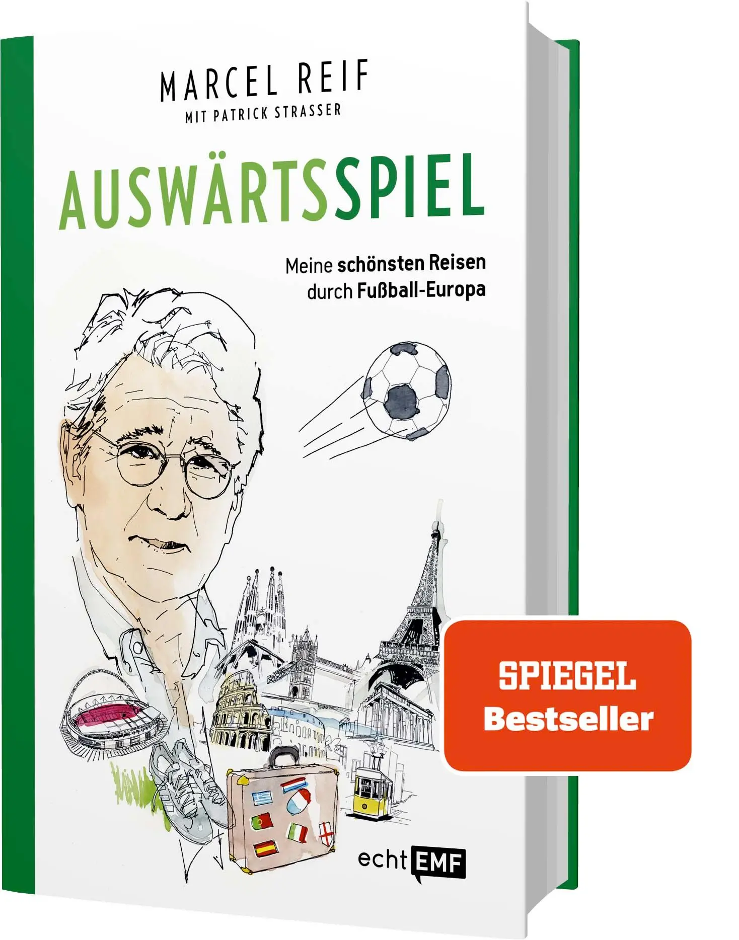 Cover: 9783960937395 | Auswärtsspiel | Meine schönsten Reisen durch Fußball-Europa | Reif