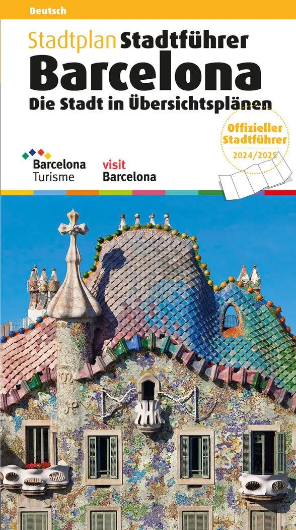 Cover: 9788410127395 | Stadtplan Stadtführer Barcelona 2024 / 2025 | Llàtzer Moix (u. a.)