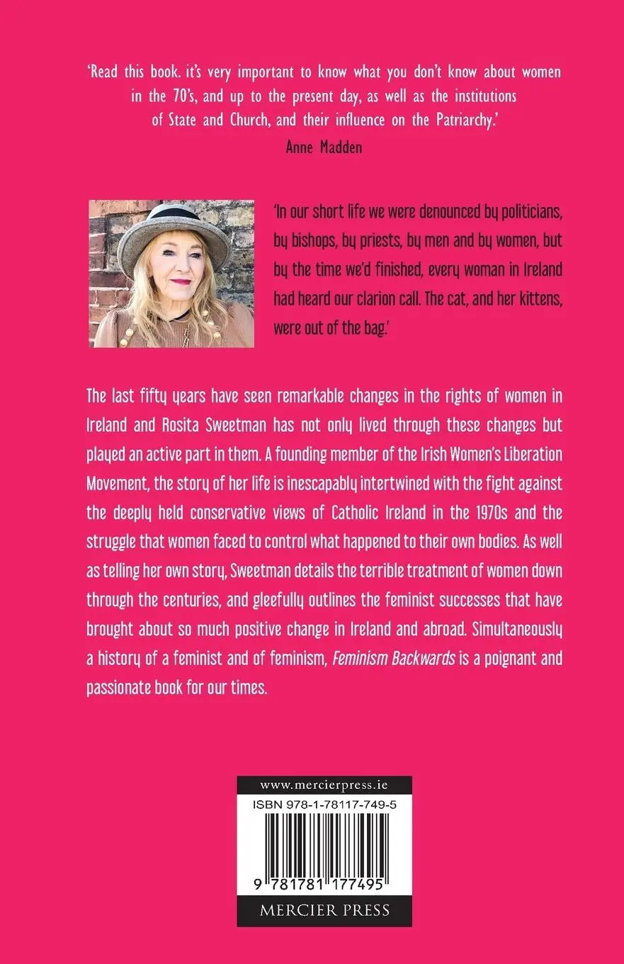 Rückseite: 9781781177495 | Feminism Backwards | Rosita Sweetman | Taschenbuch | Englisch | 2020