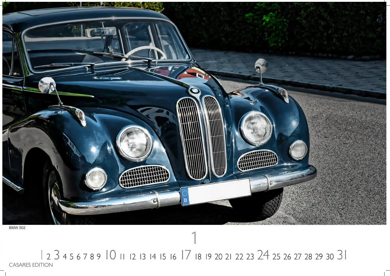 Bild: 9781835247495 | BMW Classic Cars Kalender 2027 - Wandkalender Fotokalender Oldtimer...