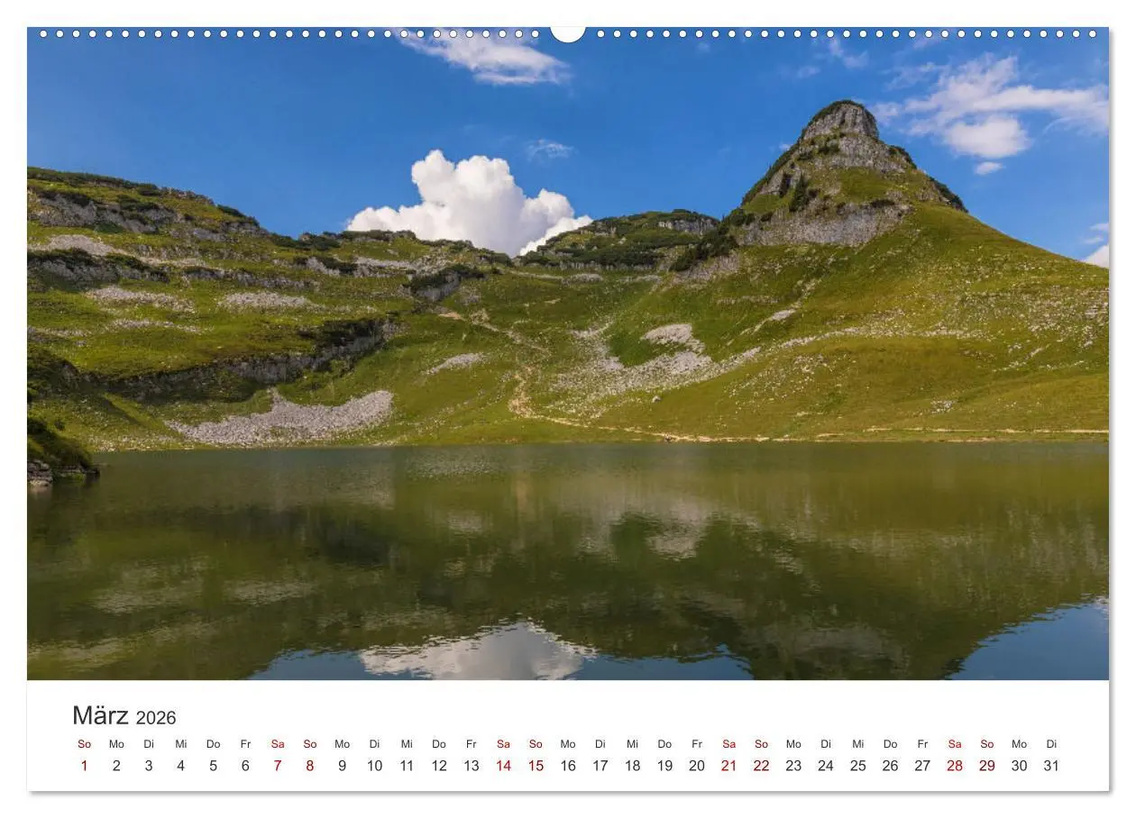 Bild: 9783457247495 | Bezaubernde Bergseen (hochwertiger Premium Wandkalender 2026 DIN A2...