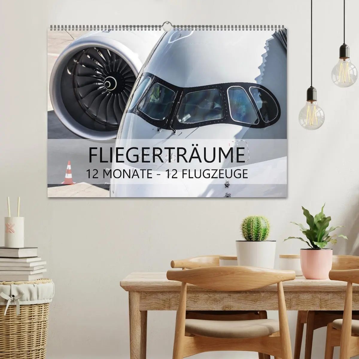 Bild: 9783457487495 | Fliegerträume: 12 Monate, 12 Flugzeuge (Wandkalender 2026 DIN A2...