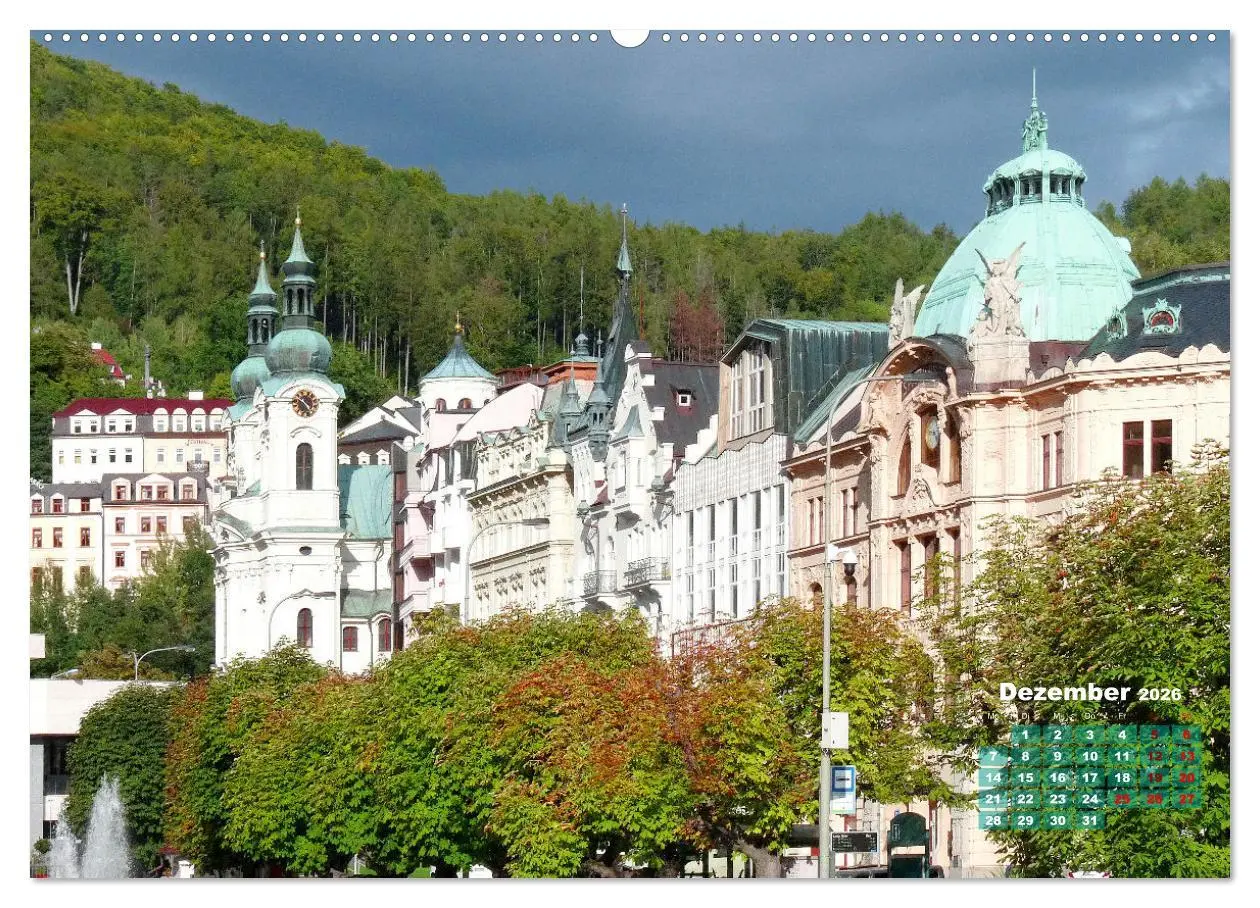 Bild: 9783457557495 | Karlsbad - Beliebter Kurort in Tschechien (Wandkalender 2026 DIN A2...