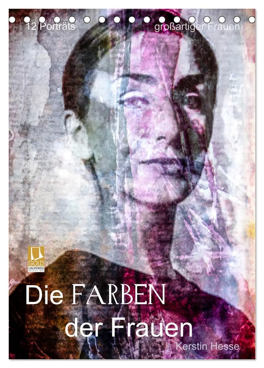 Cover: 9783516407495 | Die FARBEN der Frauen (Tischkalender 2026 DIN A5 hoch), CALVENDO...