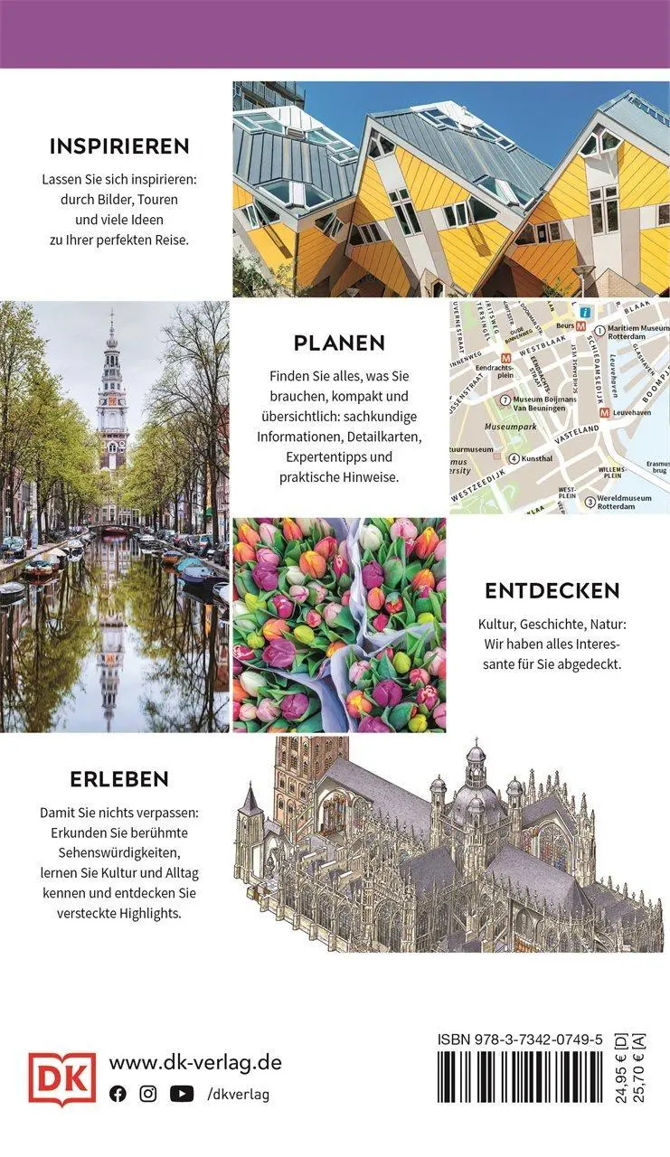 Rückseite: 9783734207495 | Vis-à-Vis Reiseführer Niederlande | DK Verlag - Reise | Taschenbuch