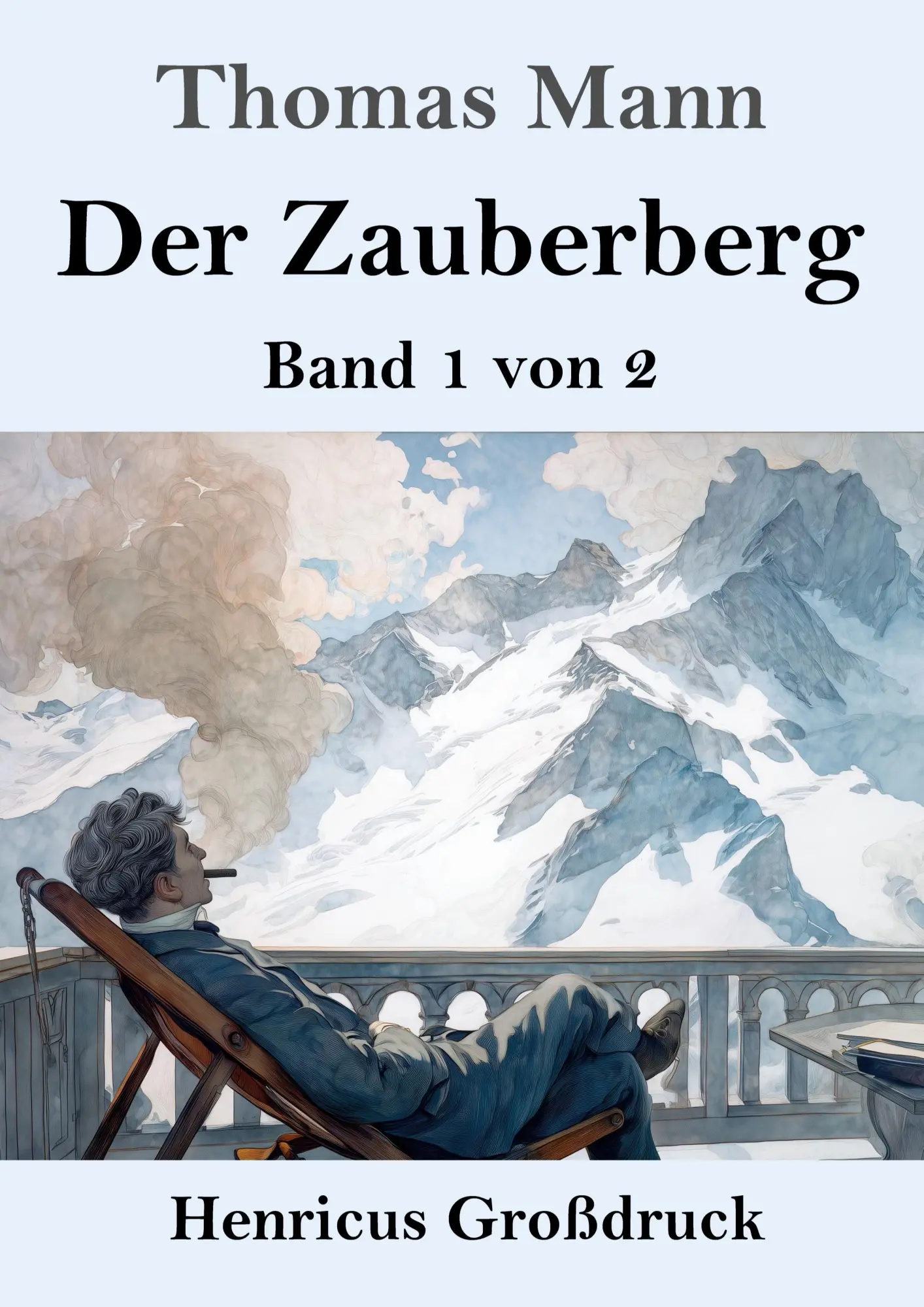 Cover: 9783847857495 | Der Zauberberg (Großdruck) | Band 1 von 2 | Thomas Mann | Taschenbuch