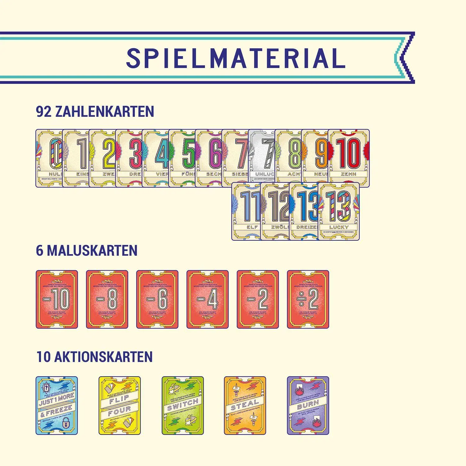 Bild: 4002051687595 | Flip 7 Voll Fies! | Spiel | Eric Olsen | Spiel | Deutsch | 2026