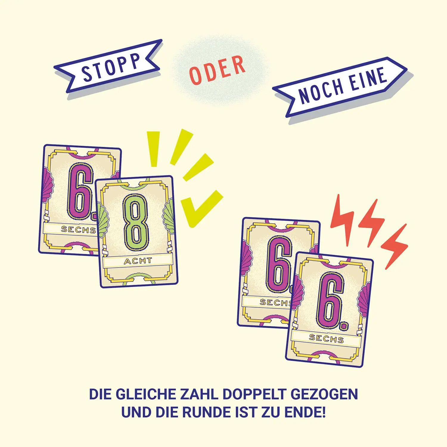 Bild: 4002051687595 | Flip 7 Voll Fies! | Spiel | Eric Olsen | Spiel | Deutsch | 2026