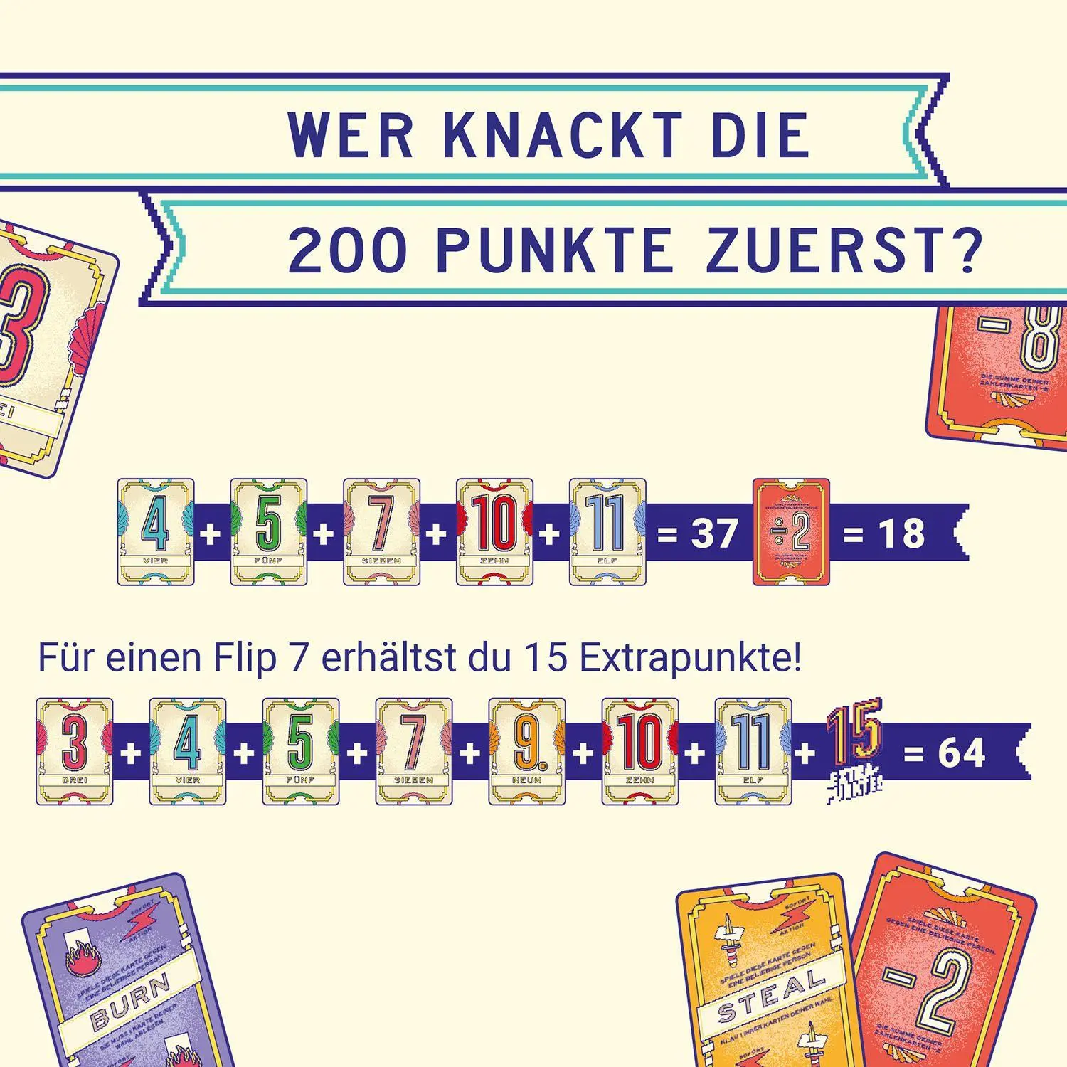 Bild: 4002051687595 | Flip 7 Voll Fies! | Spiel | Eric Olsen | Spiel | Deutsch | 2026