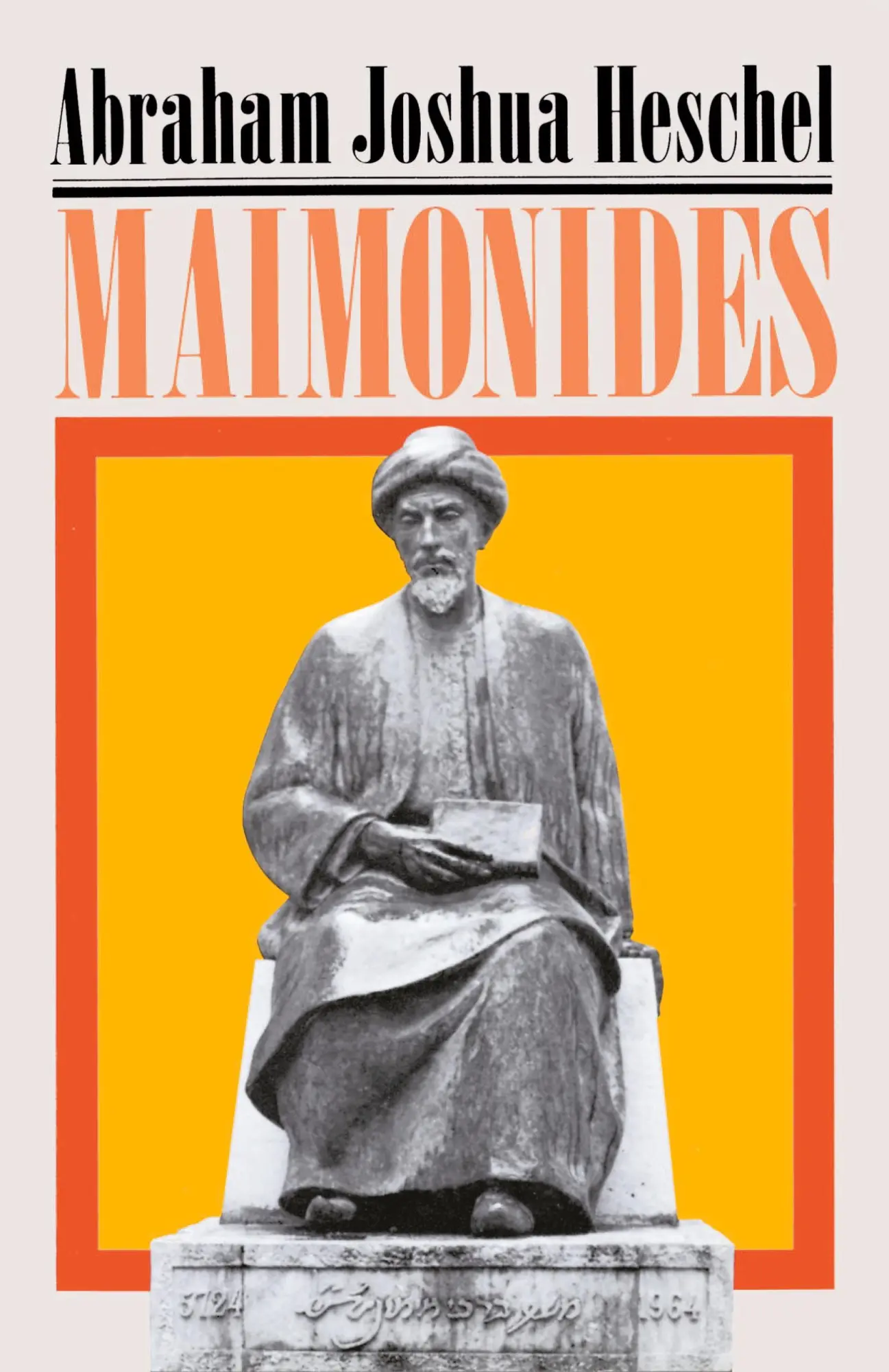 Cover: 9780374517595 | Maimonides | A Biography | Abraham Joshua Heschel | Taschenbuch | 1982