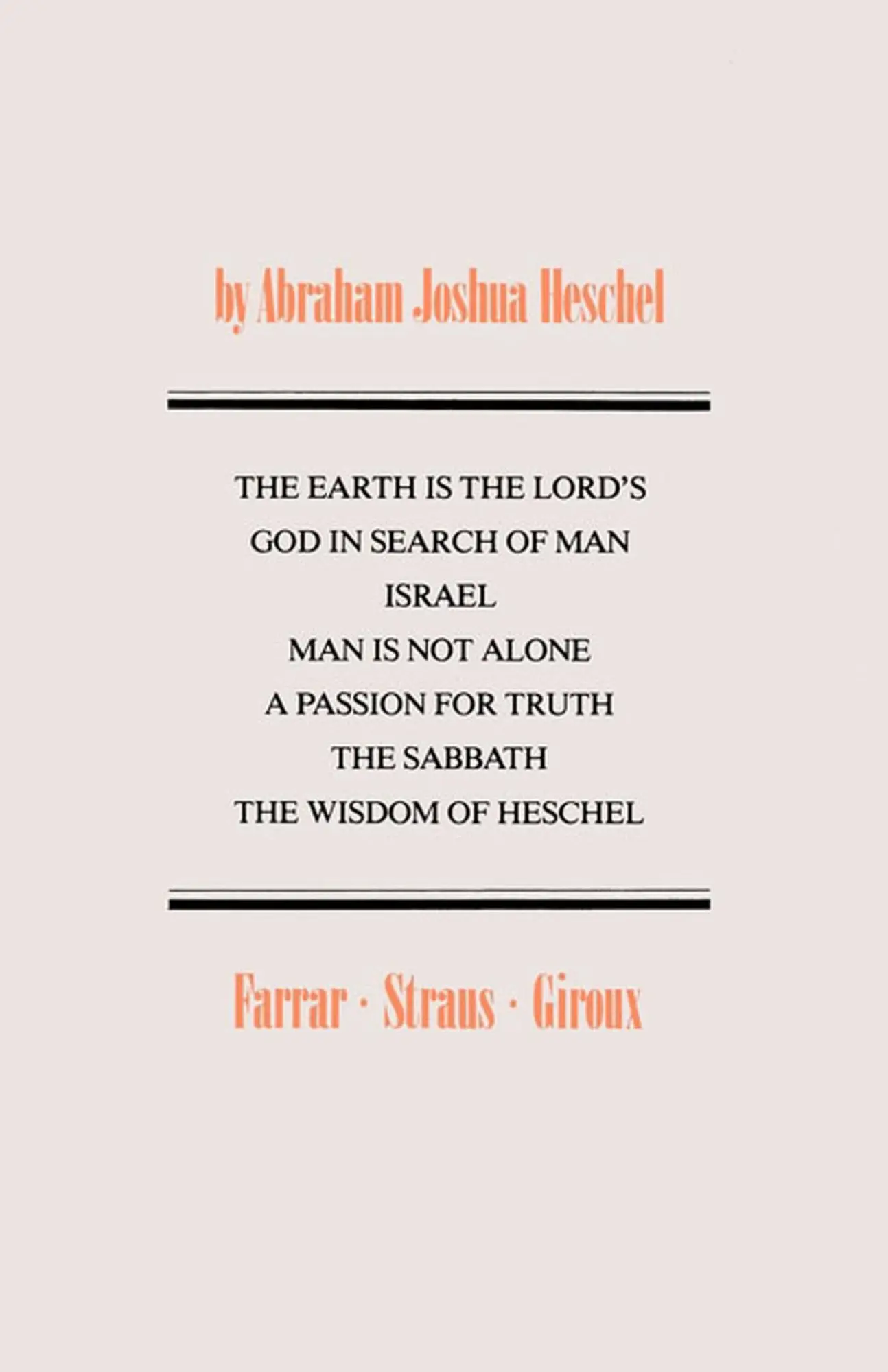 Rückseite: 9780374517595 | Maimonides | A Biography | Abraham Joshua Heschel | Taschenbuch | 1982