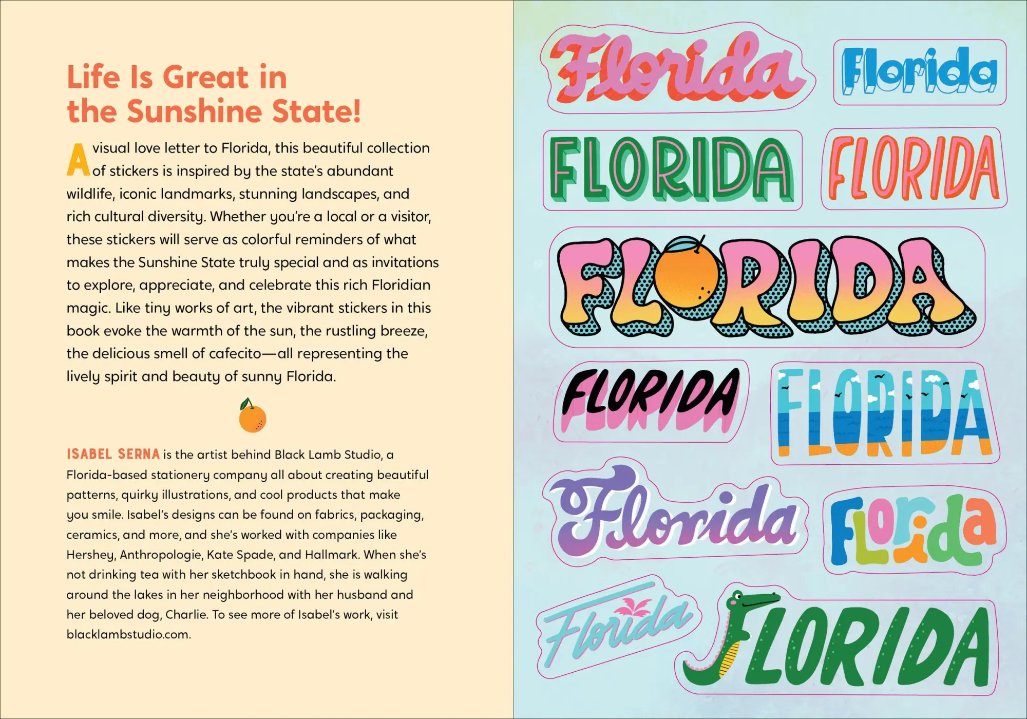 Bild: 9781523527595 | I Love Florida Sticker Book | Workman Publishing | Taschenbuch | 2025