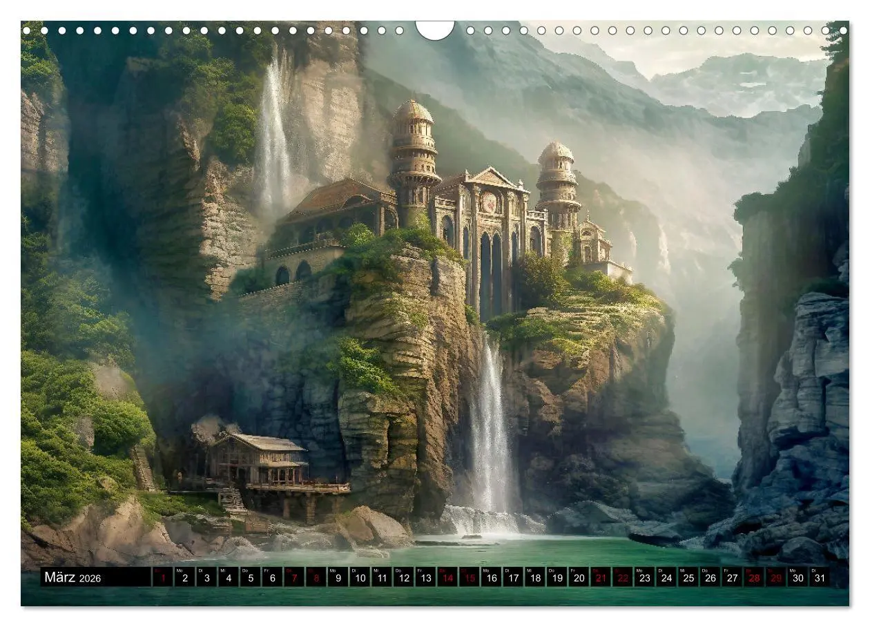 Bild: 9783457477595 | Im Reich der Elben (Wandkalender 2026 DIN A3 quer), CALVENDO...