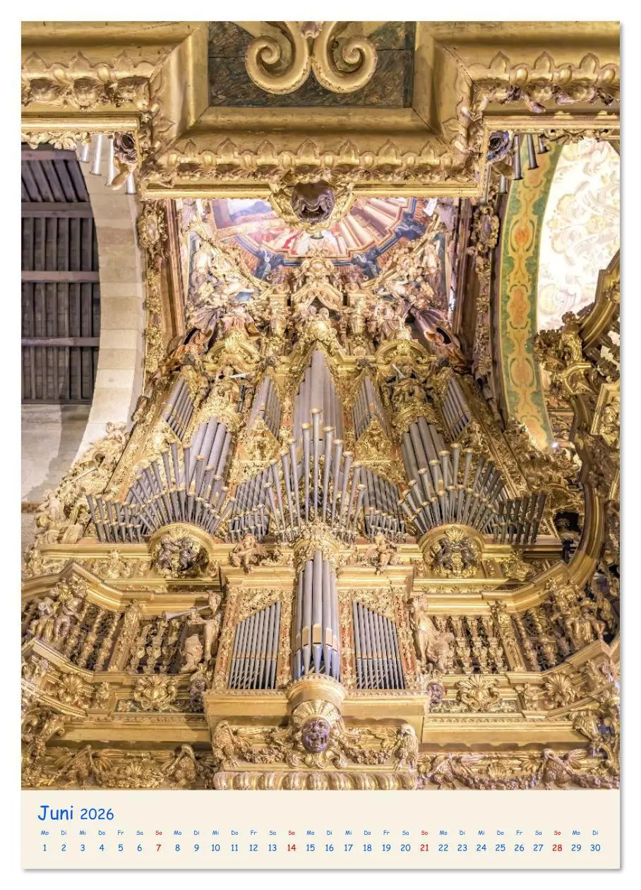 Bild: 9783516637595 | Orgel Giganten (Wandkalender 2026 DIN A2 hoch), CALVENDO...