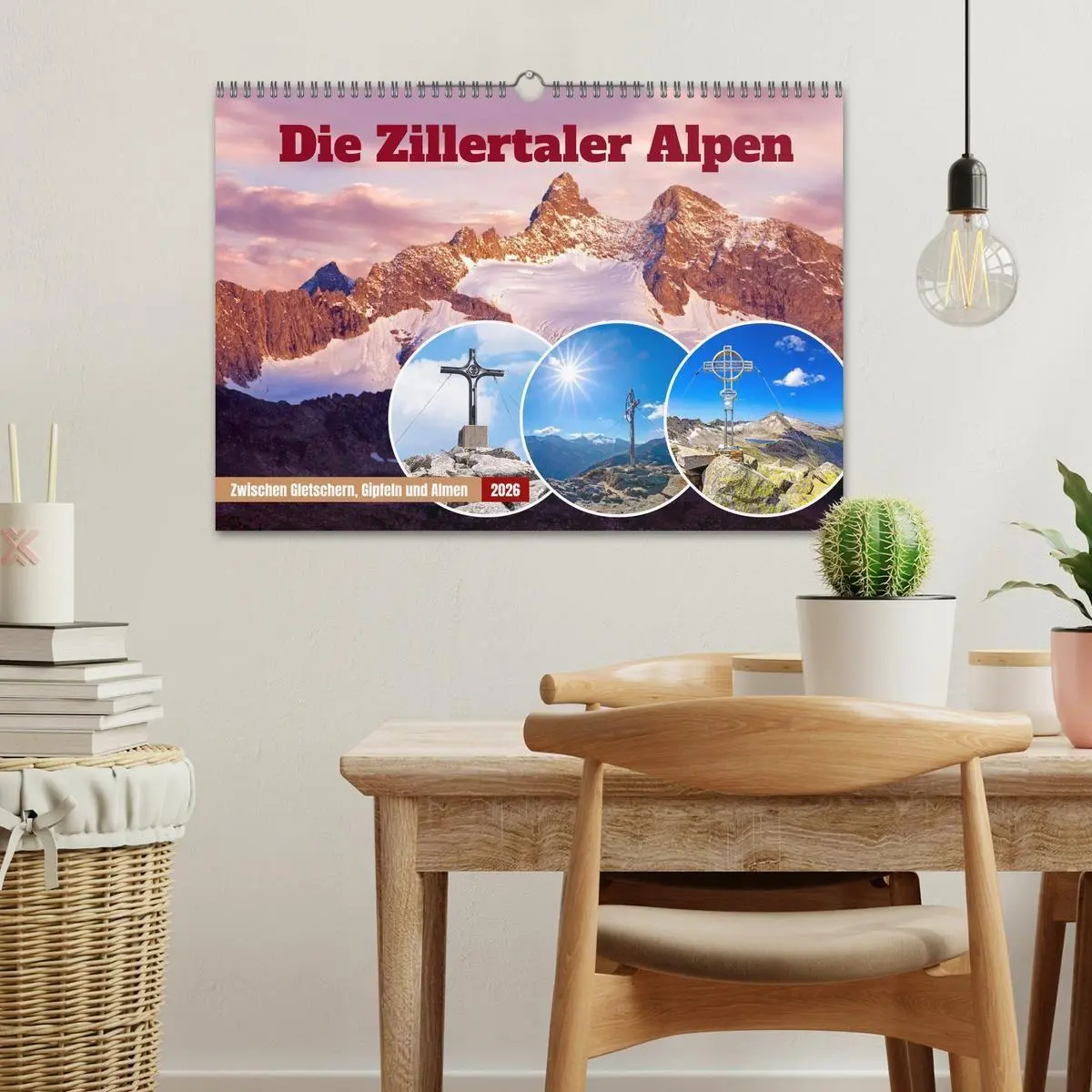 Bild: 9783516707595 | Die Zillertaler Alpen (Wandkalender 2026 DIN A3 quer), CALVENDO...