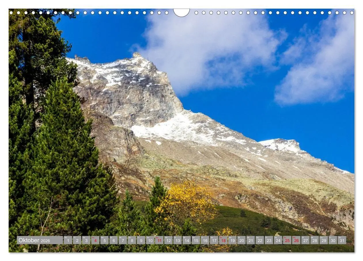 Bild: 9783516707595 | Die Zillertaler Alpen (Wandkalender 2026 DIN A3 quer), CALVENDO...