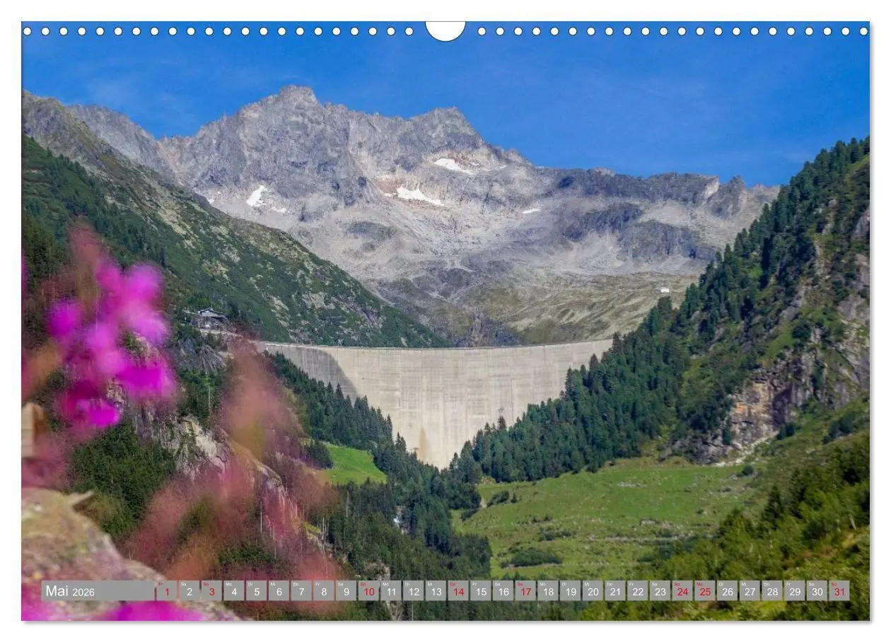 Bild: 9783516707595 | Die Zillertaler Alpen (Wandkalender 2026 DIN A3 quer), CALVENDO...