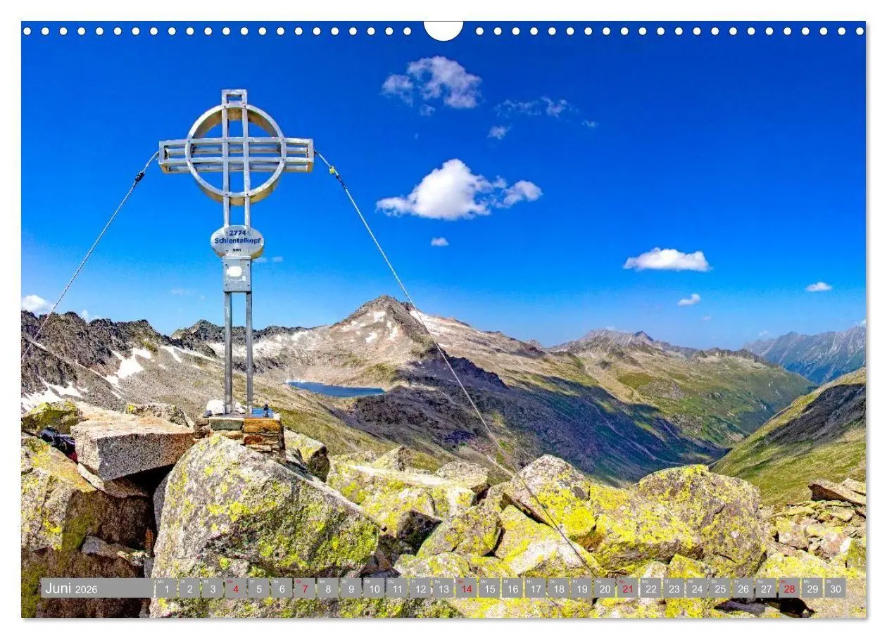 Bild: 9783516707595 | Die Zillertaler Alpen (Wandkalender 2026 DIN A3 quer), CALVENDO...