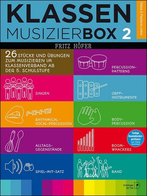 Cover: 9783902667595 | Klassenmusizierbox. Bd.2 | Fritz Höfer | Buch | Deutsch | 2015