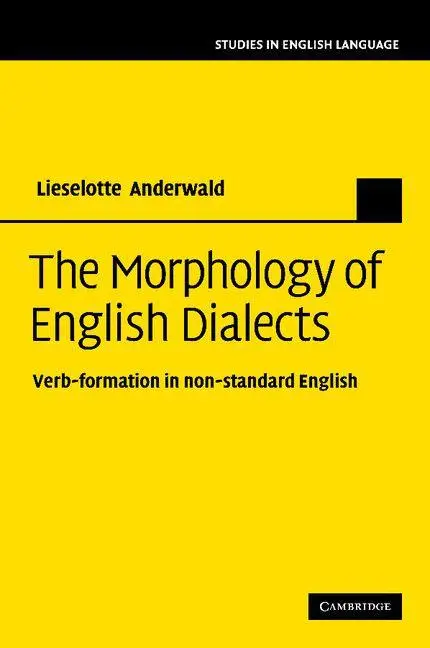 Cover: 9781107407695 | The Morphology of English Dialects | Lieselotte Anderwald | Buch