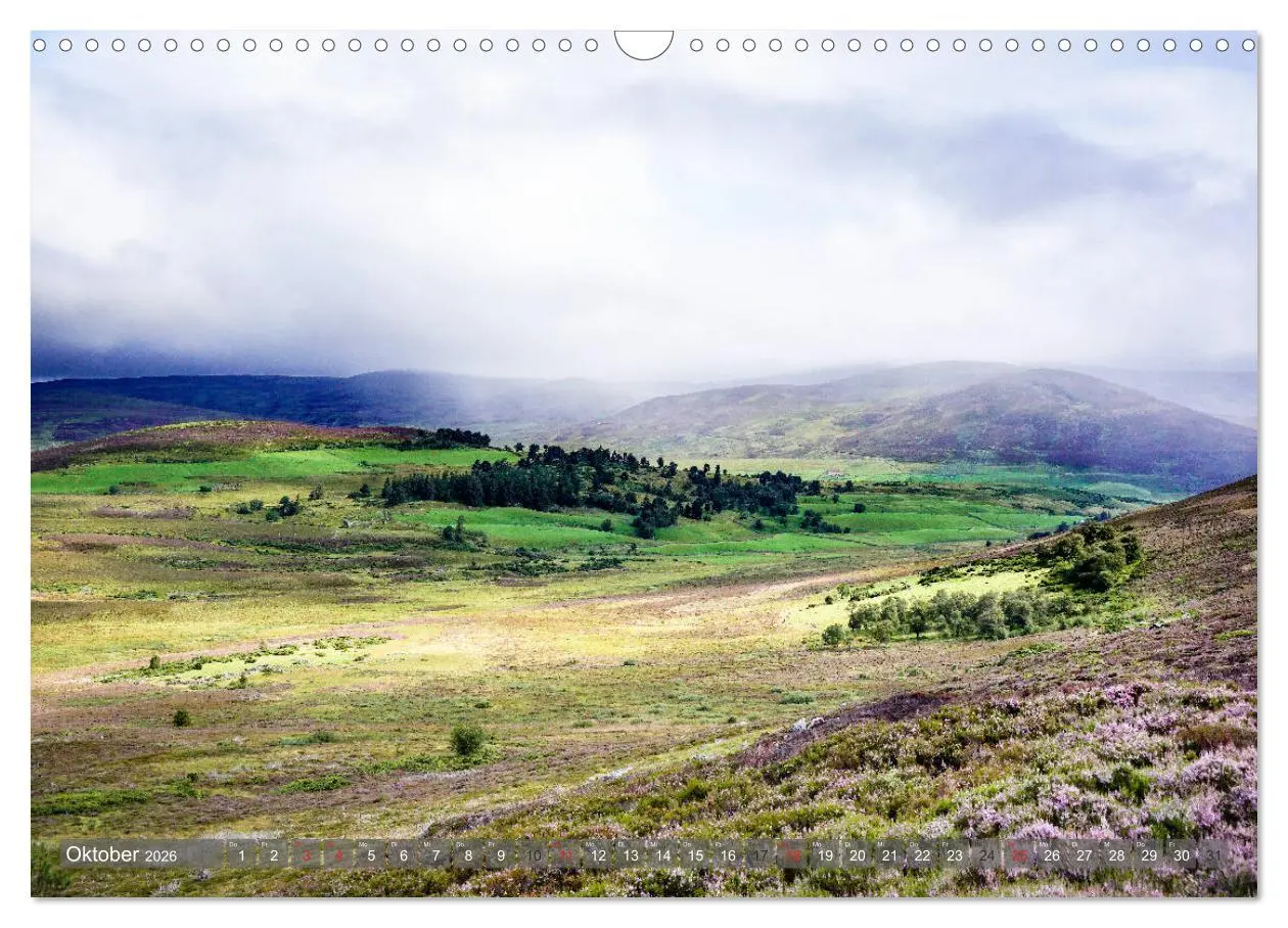 Bild: 9783457777695 | Schottland - Wie gemalt (Wandkalender 2026 DIN A3 quer), CALVENDO...