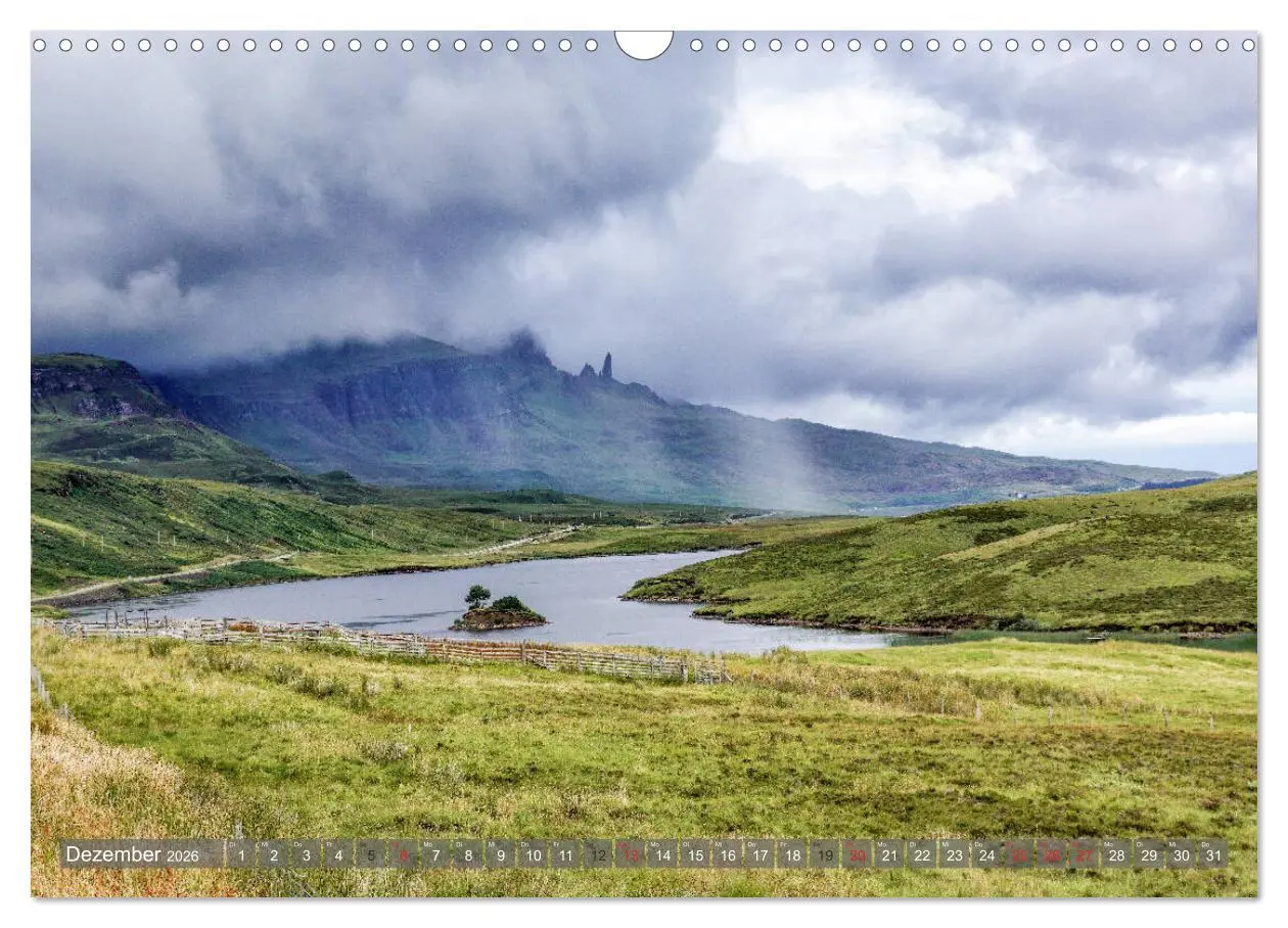 Bild: 9783457777695 | Schottland - Wie gemalt (Wandkalender 2026 DIN A3 quer), CALVENDO...