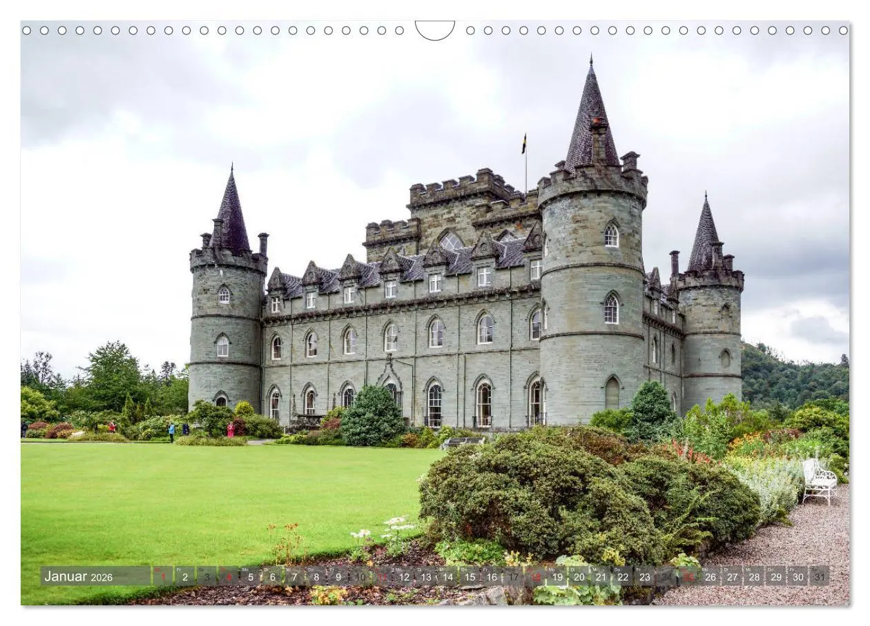 Bild: 9783457777695 | Schottland - Wie gemalt (Wandkalender 2026 DIN A3 quer), CALVENDO...