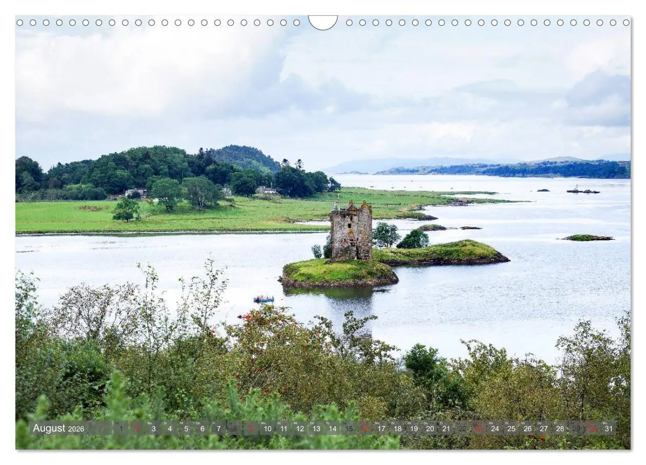 Bild: 9783457777695 | Schottland - Wie gemalt (Wandkalender 2026 DIN A3 quer), CALVENDO...