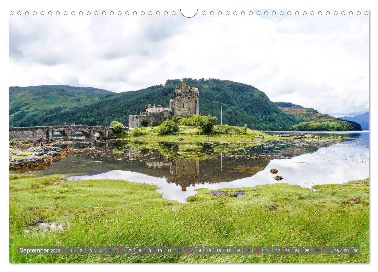 Bild: 9783457777695 | Schottland - Wie gemalt (Wandkalender 2026 DIN A3 quer), CALVENDO...