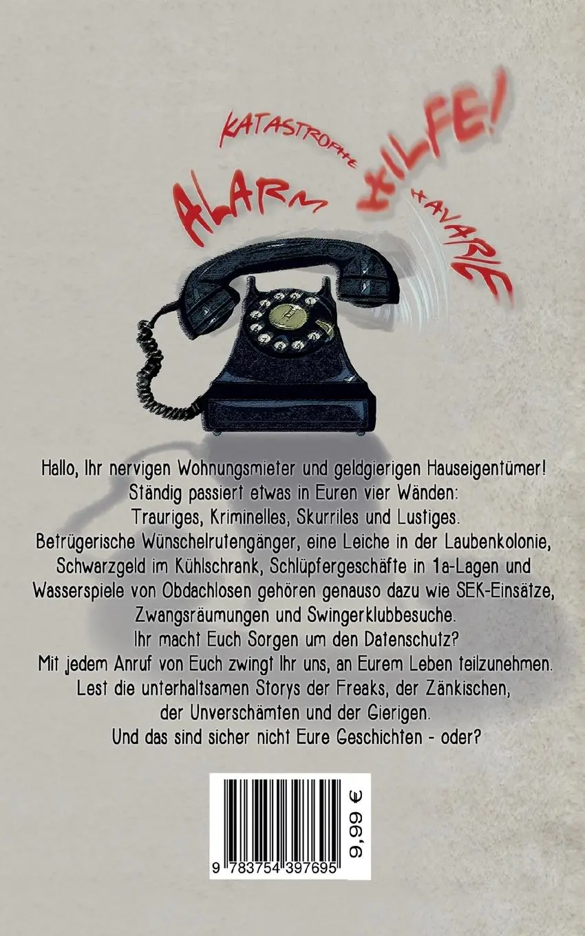Rückseite: 9783754397695 | Ein nackter Arsch kracht durch die Decke | Heike U. Schmidt | Buch