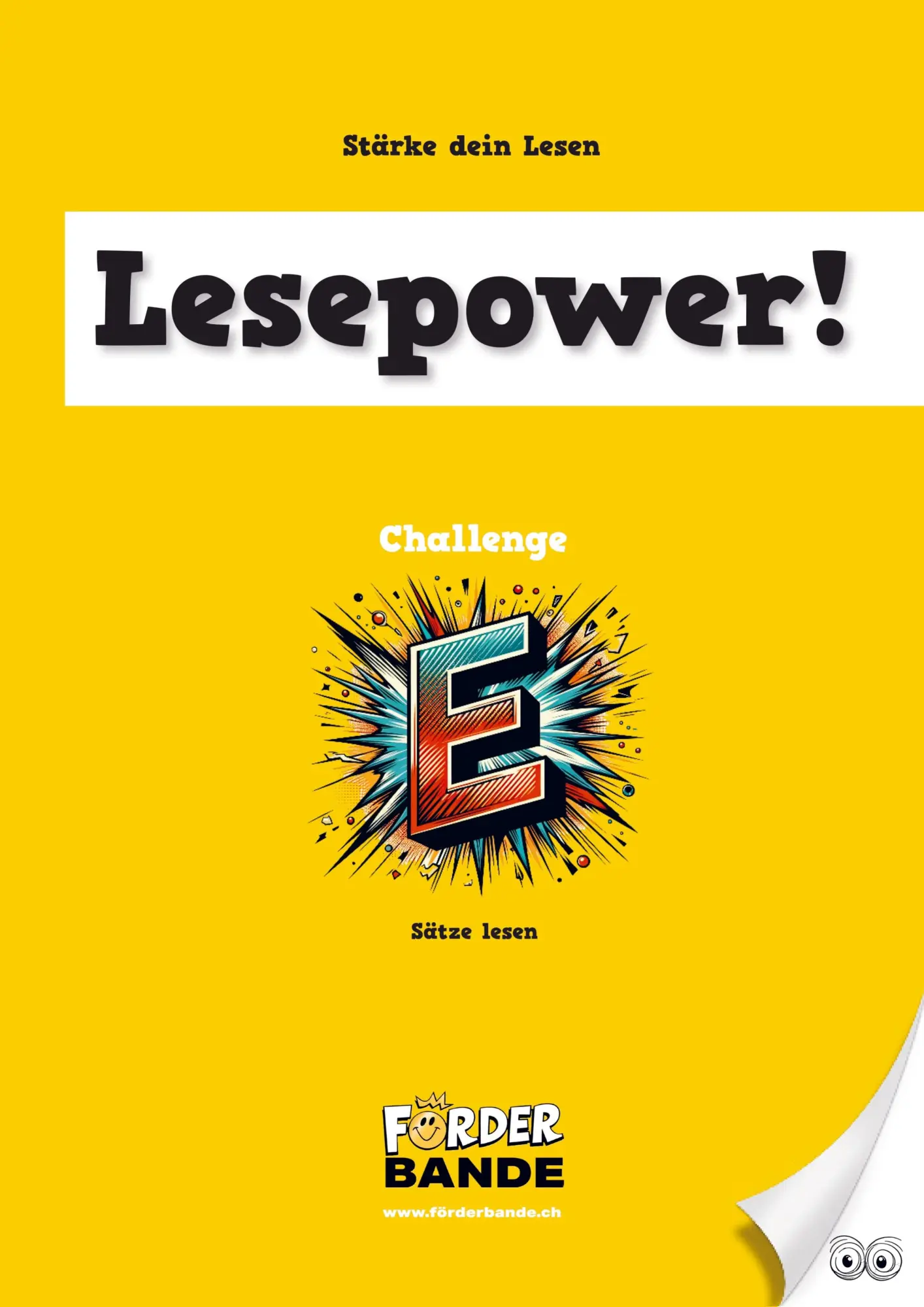 Cover: 9789403787695 | Lesepower! Challenge E - Sätze lesen | Beat Rusterholz | Taschenbuch