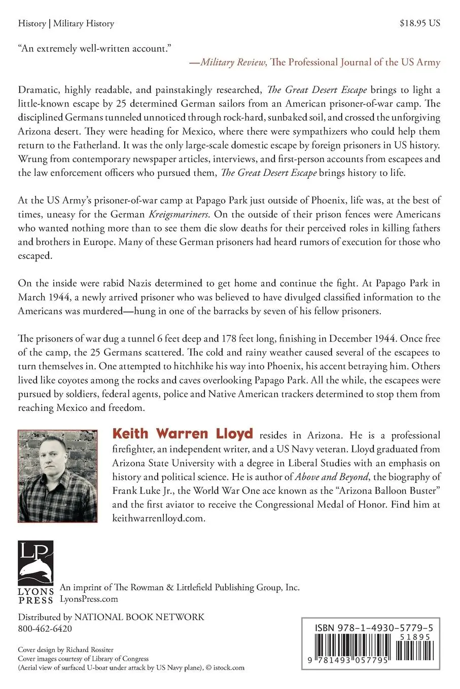 Rückseite: 9781493057795 | The Great Desert Escape | Keith Warren Lloyd | Taschenbuch | Englisch
