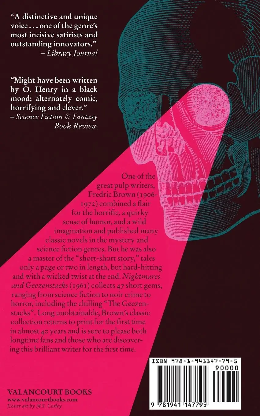 Rückseite: 9781941147795 | Nightmares and Geezenstacks | Fredric Brown | Taschenbuch | Englisch