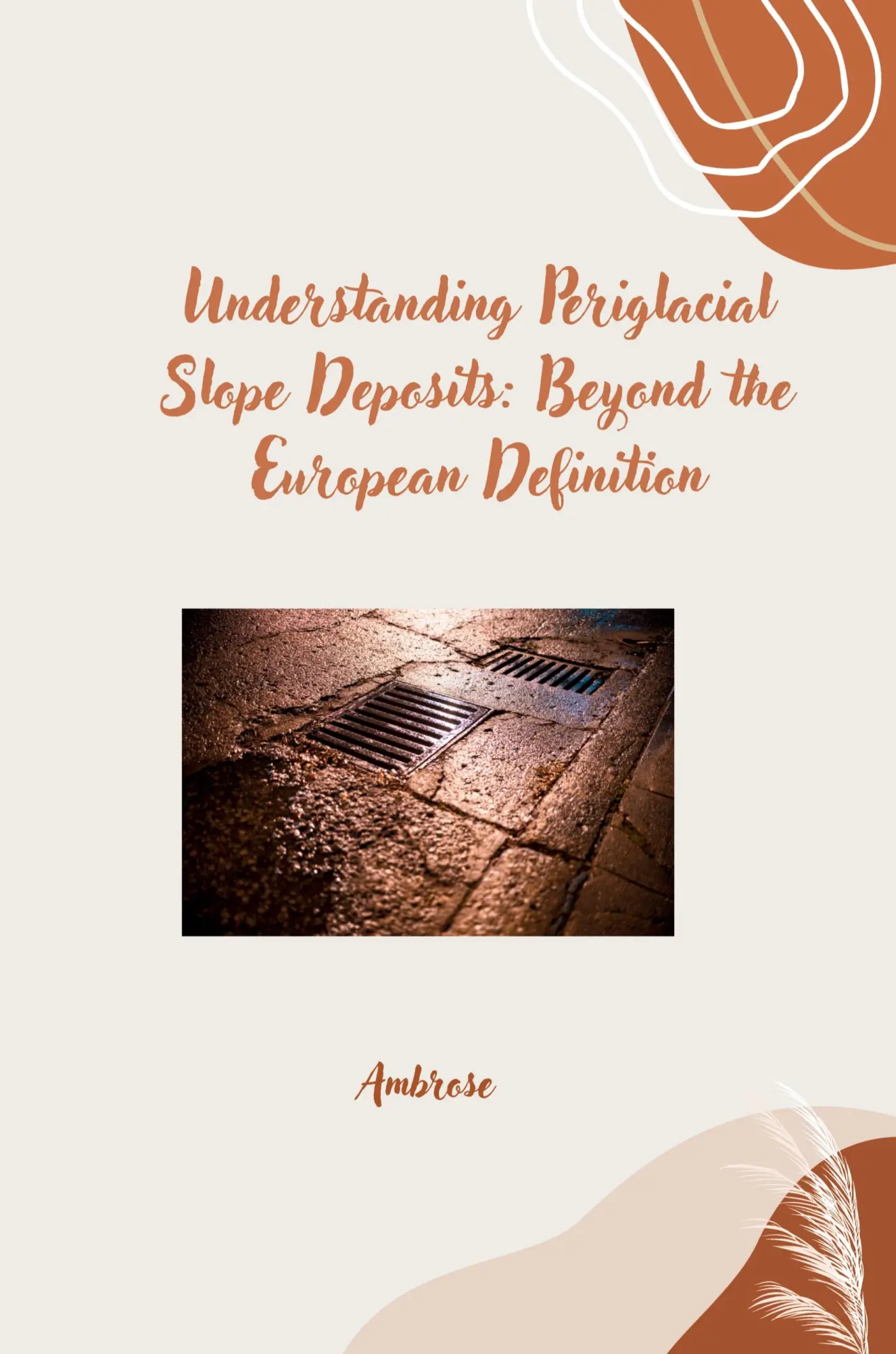 Cover: 9783384267795 | Understanding Periglacial Slope Deposits: Beyond the European...