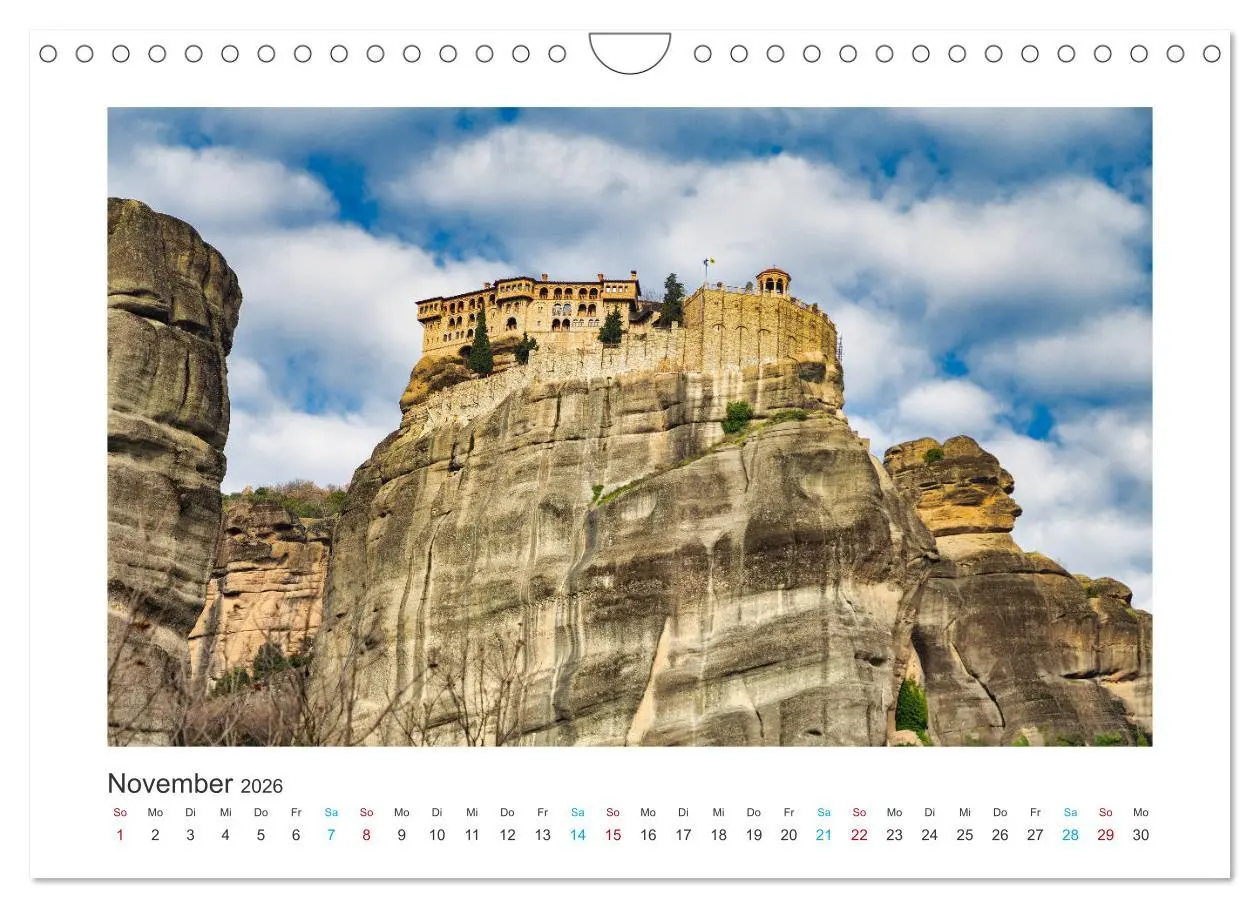 Bild: 9783457697795 | Meteora - Dem Himmel so nah (Wandkalender 2026 DIN A4 quer),...