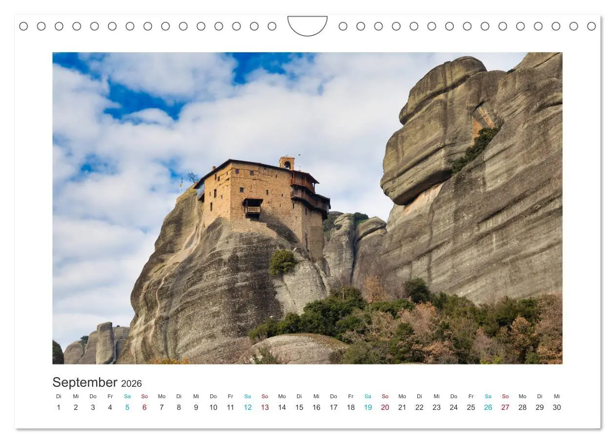 Bild: 9783457697795 | Meteora - Dem Himmel so nah (Wandkalender 2026 DIN A4 quer),...