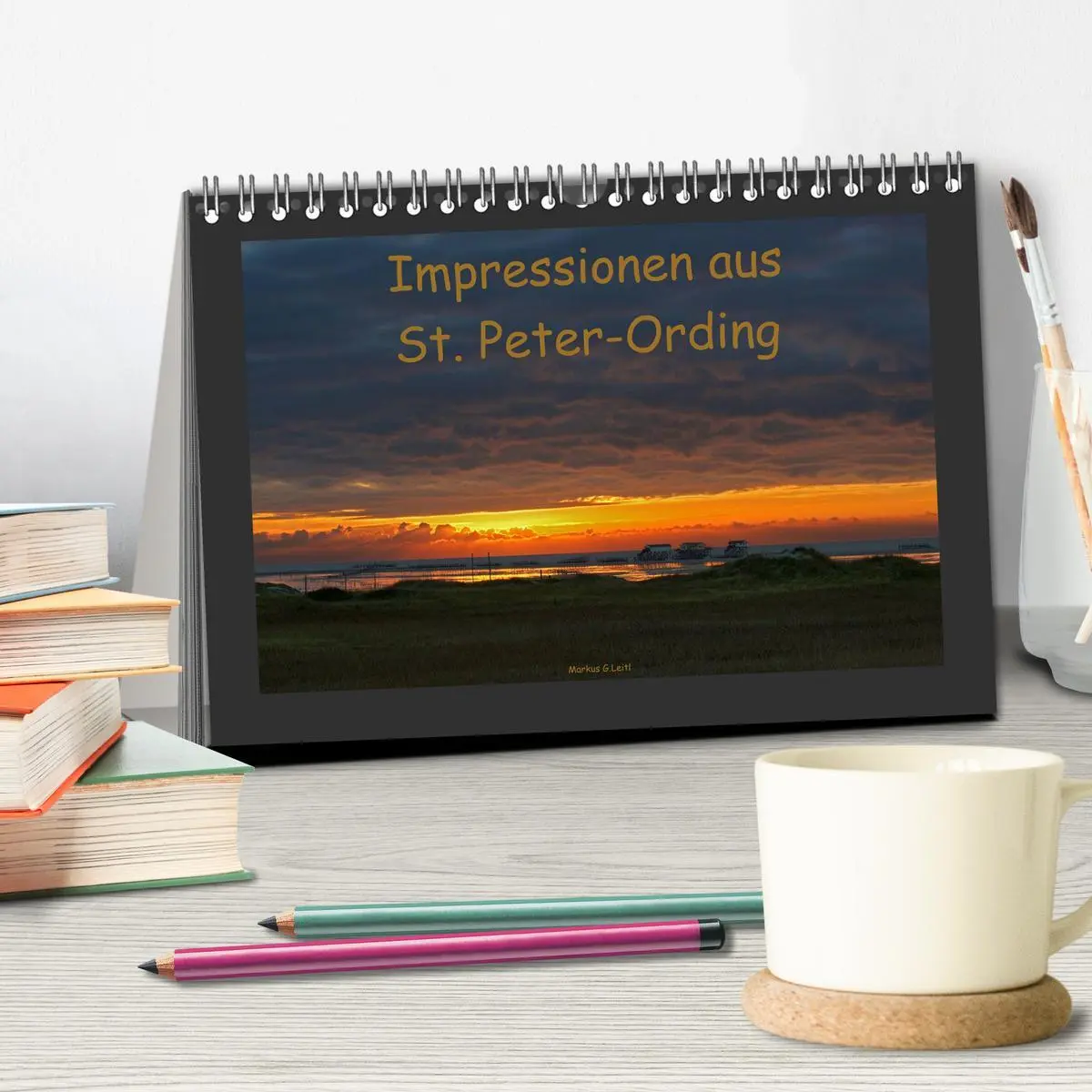 Bild: 9783516097795 | Impressionen aus St. Peter-Ording (Tischkalender 2026 DIN A5 quer),...