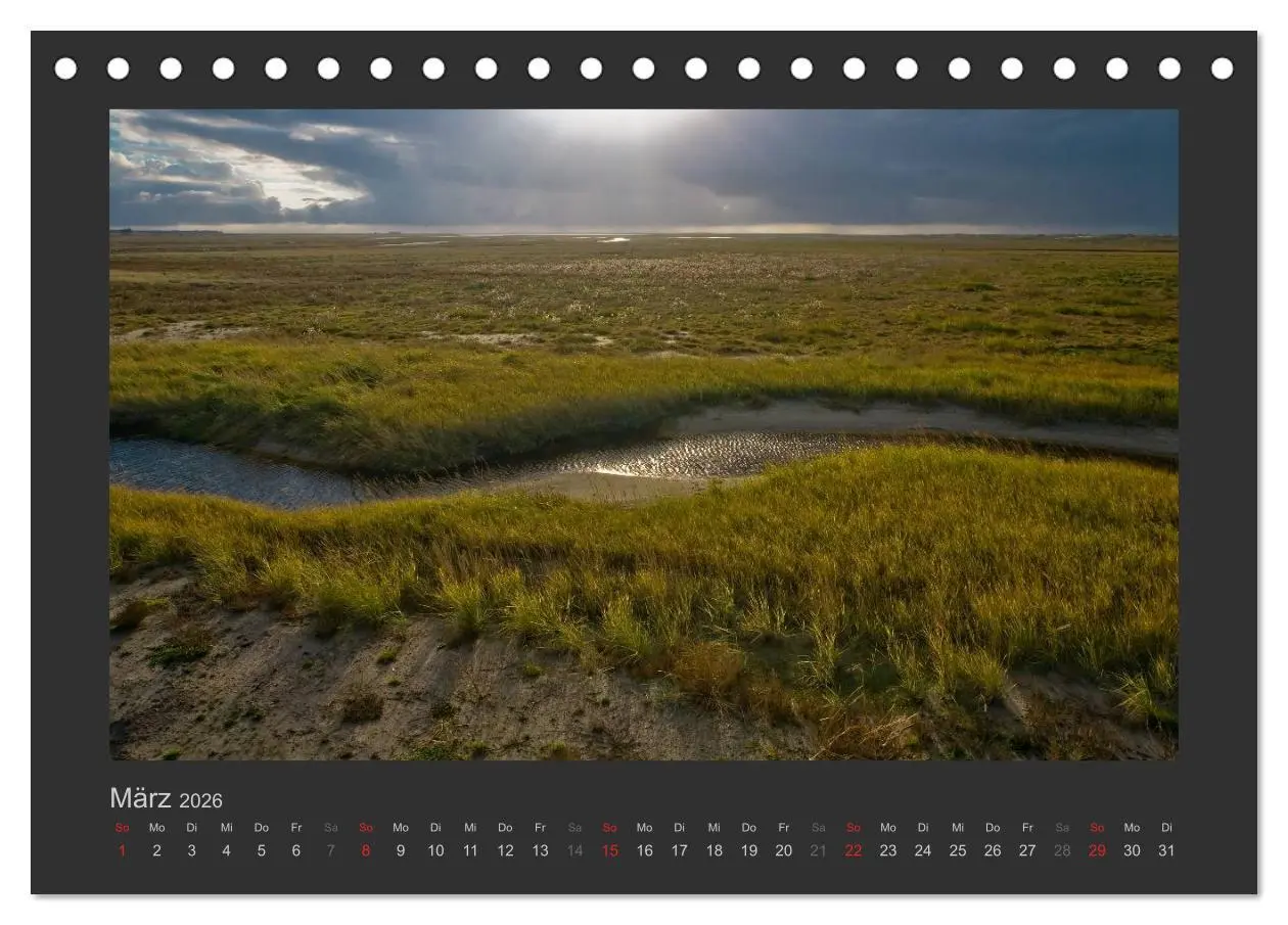 Bild: 9783516097795 | Impressionen aus St. Peter-Ording (Tischkalender 2026 DIN A5 quer),...