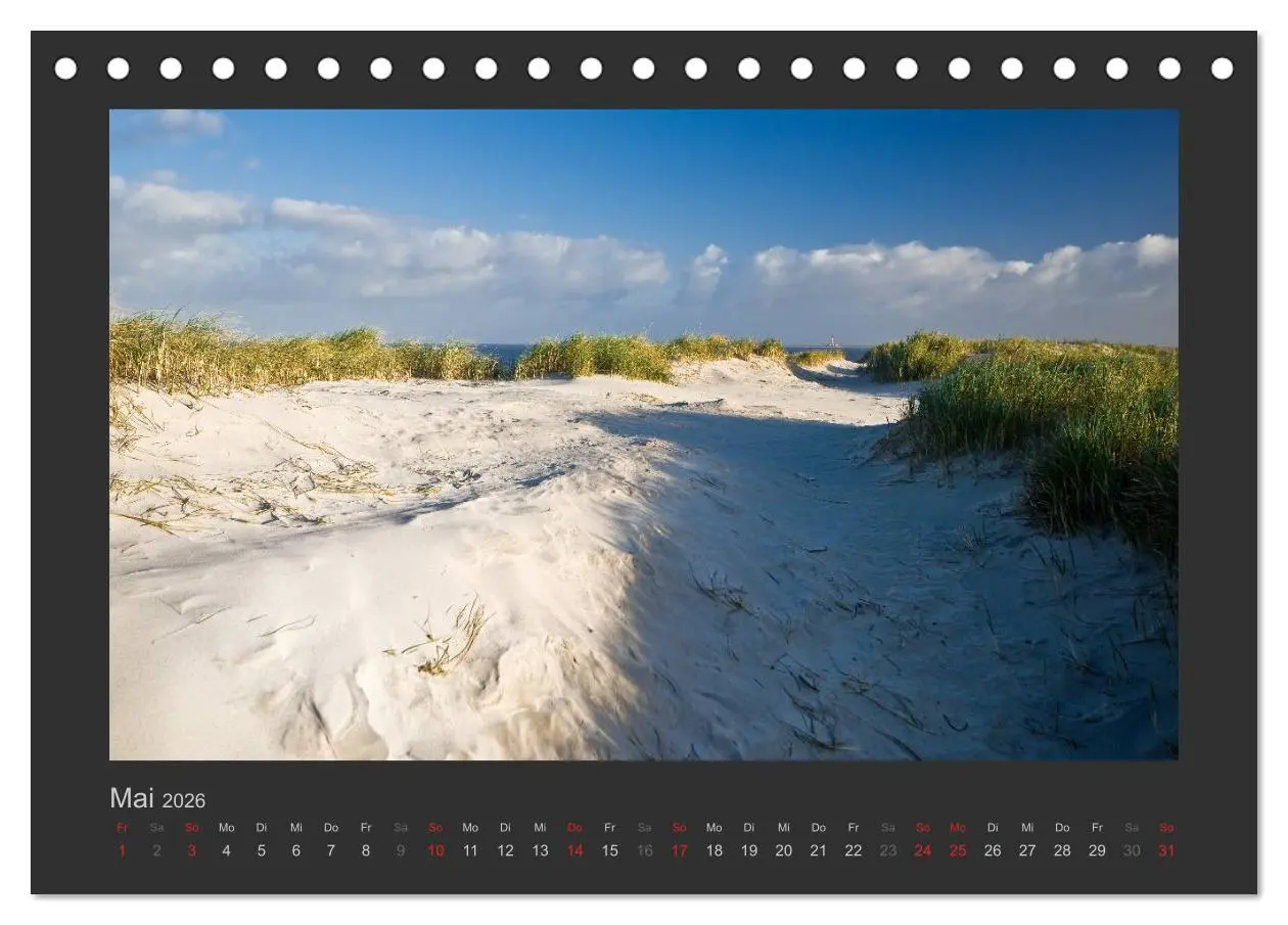 Bild: 9783516097795 | Impressionen aus St. Peter-Ording (Tischkalender 2026 DIN A5 quer),...