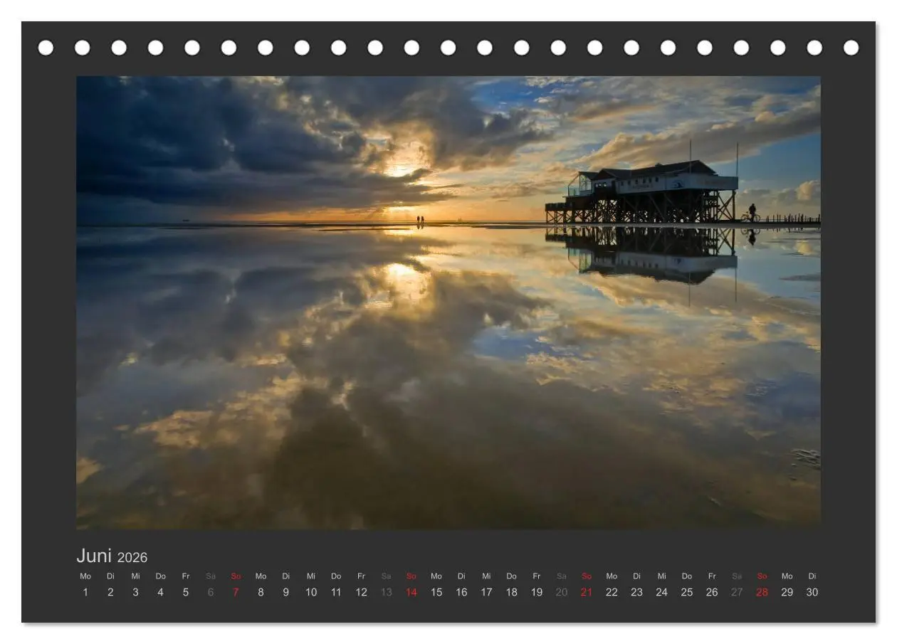 Bild: 9783516097795 | Impressionen aus St. Peter-Ording (Tischkalender 2026 DIN A5 quer),...