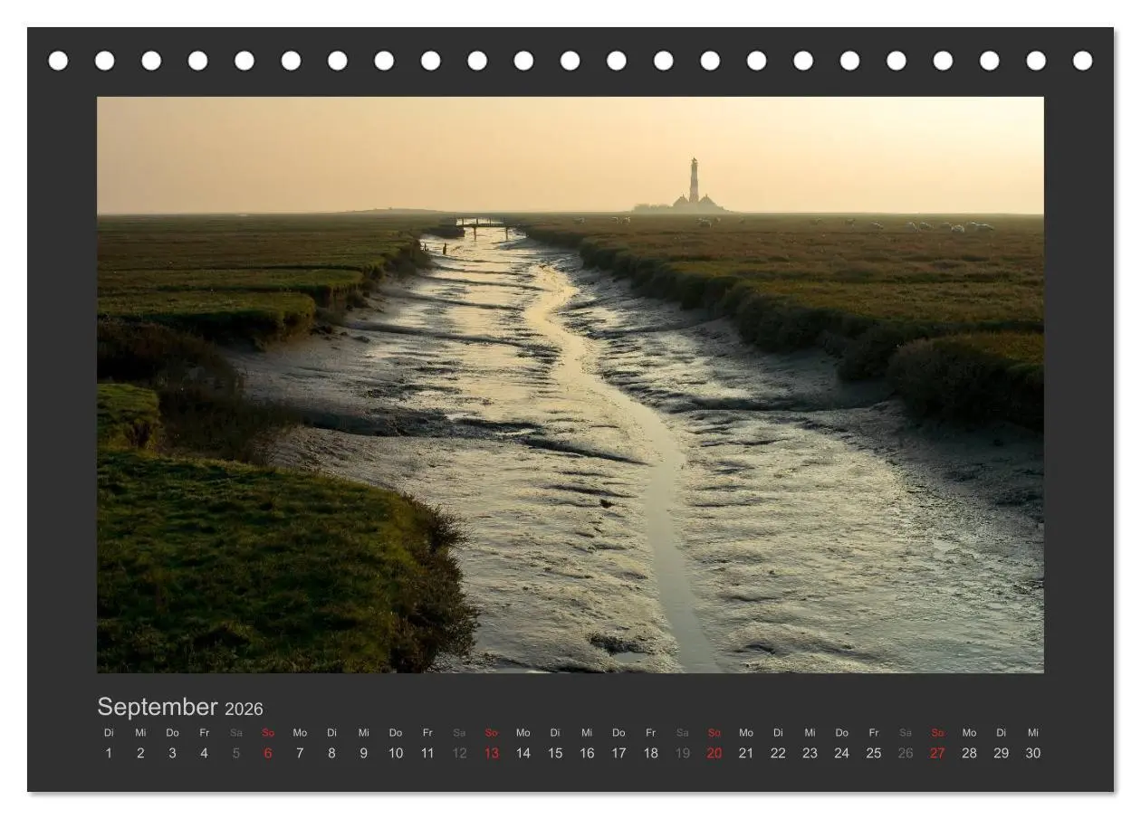 Bild: 9783516097795 | Impressionen aus St. Peter-Ording (Tischkalender 2026 DIN A5 quer),...